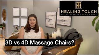 2D 3D vs 4D vs 5D massage chairs  Whats the difference?