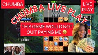 SHELLY WENT LIVE ON CHUMBAI CANT BELIEVE HOW MUCH THIS SLOT PAID #chumbacasino #livestream @SLOTS