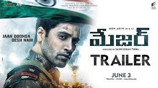 Major Trailer - Telugu  Adivi Sesh  Saiee M  Sobhita D  Mahesh Babu - In Cinemas June 3rd