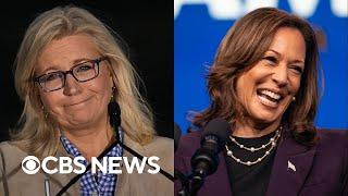 Behind the Kamala Harris Liz Cheney campaign event