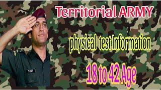 TA Army  physical test information  upcoming 2024 recruitment   Gd clerk technical  post