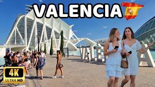 4K VALENCIA City Walking Tour - Spain’s Most Beautiful Cities