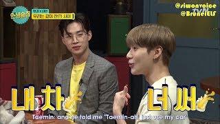 ENGSUB 171027 tvN Life Bar EP42 cut - Henry lend his car to Taemin