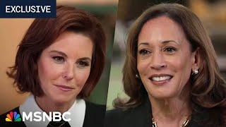 Kamala Harris’ first solo network interview as 2024 candidate I MSNBC Exclusive