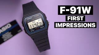 A watch collectors first impressions of the Casio F91W