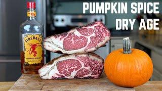 Pumpkin Spice Dry Aged Ribeye #shorts