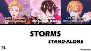 STAND-ALONE「STORMS」 Technoroid Color-Coded Lyrics KANROMENG