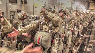 US Military Soldiers Airmen In Airborne Operations
