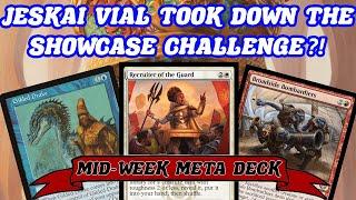 JESKAI VIAL TOOK DOWN THE SHOWCASE CHALLENGE? Legacy Recruiter value midrange MTG