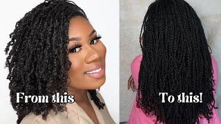 HOW MINI TWISTS GREW MY HAIR TO TAILBONE *MY TOP HAIR GROWTH TIPS*