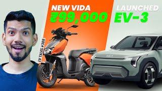 New Vida under 1lakh  Ola battery swap  Kia EV3 unveiled  Evtalks#388