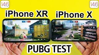 iPhone XR vs iPhone X PUBG MOBILE TEST in 2021 - IOS 14.6 PUBG TEST 