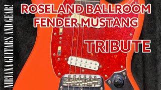 Tribute to Kurt Cobain’s fiesta red Fender Mustang ORANJ-STANG Roseland Ballroom version