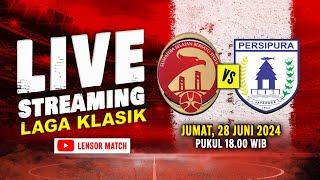  LIVE  LAGA KLASIK SRIWIJAYA FC VS PERSIPURA 2010  LENSOR MATCH  28 JUNI 2024