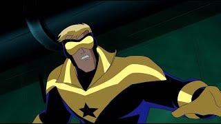 Booster Gold DCAU Powers and Fight Scenes - Justice League Unlimited