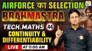 Continuity and differentiability -1  Airforce Maths Classes  Maths for Airforce  Airforce Classes