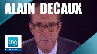 Brasillach la mort en face raconté par Alain Decaux  Archive INA