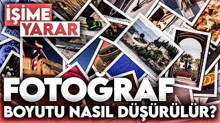 FOTOĞRAF BOYUTU NASIL DÜŞÜRÜLÜR? FOTOĞRAF MB BOYUTUNU KÜÇÜLTMEK PNG JPEG VB.  İŞİME YARAR