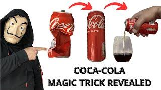 Coca-Cola Magic Trick Tutorial 🪄 #magic #viral #tricks #cocacola #viralvideo #trending #trend