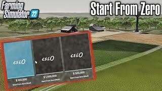 Start From Zero by Jos Modding  Farming Simulator 22