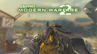 Call of Duty Modern Warfare 2 RPD Gameplay Domination Scrapyard No Commentary