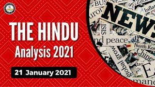 The Hindu - Analysis 21.01.2021  Best IASAPSCUPSC Coaching in Guwahati  Borthakurs IAS Academy