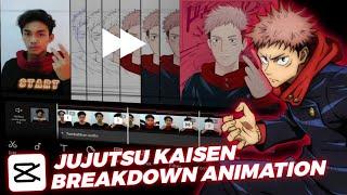 Cara Buat Animasi Breakdown Anime Jujutsu Kaisen Tutorial Android  CapCut