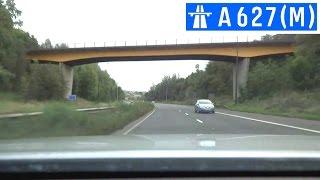 A627M Motorway - Rear view