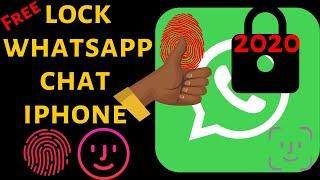 How to lock WhatsApp on iPhone with Face ID or a passcode