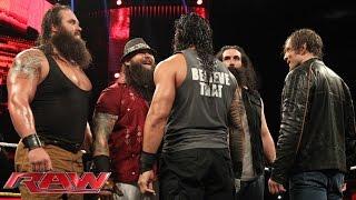 The Wyatt Family appears on Miz TV Raw Sept. 14 2015