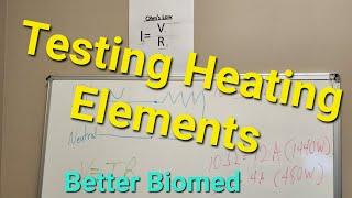 Testing Heating Elements