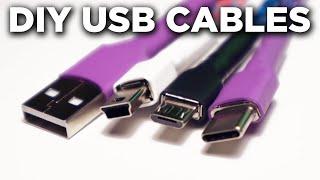 How to Solder USB C Micro Mini and A Connectors for Custom Keyboard Cables