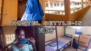 HOSTEL SETTLE-IN VLOG A few days in the life of a Nigerian university student