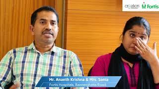 Complications & Recovery of Ectopic Pregnancy - Story of Sonia  Fortis Bangalore