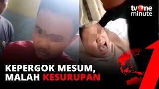 Terciduk Mesum di Toilet Wanita Ini Kesurupan saat Diinterogasi  tvOne