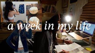 a week in my life  internship back to school depop & more