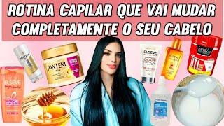 SALVE SEU CABELO DA QUEBRA PONTAS RALAS POROSIDADE E FRIZZ +ROTINA CAPILAR #como #cabelo#tratamento