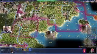 Civilization 4 BtS. Игра на карте Земли с самим собой. Серия 11.