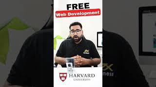 Free Web Development and Web Application Courses Complete Guide and Course  Harvard University