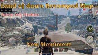 Revamped Land of dawn map - with a new Monument - July update 2024 - last Island of Survival