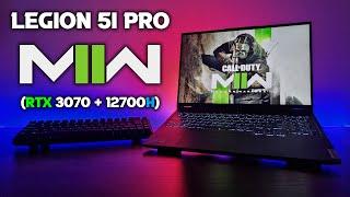 RTX 3070 150W - Lenovo Legion 5i Pro 2022 - Gameplay Test Call of Duty Modern Warfare 2