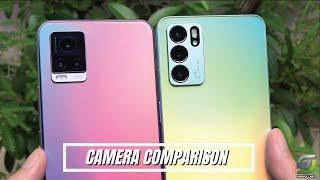 Oppo Reno6 5G vs Vivo V20 2021 Camera Comparison  Test Camera Features