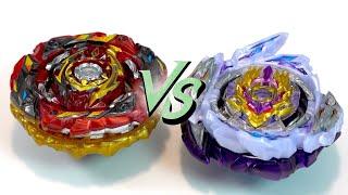 GRUDGE MATCH SHU VS LUI  World Spriggan .U 2B VS Rage Longinus .Ds 3A  Beyblade Burst Sparking