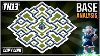 THE NEW BEST TH13 HYBRIDTROPHY Base 2024  Town Hall 13 TH13 Hybrid Base Design – Clash of Clans