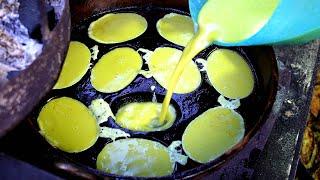 Pasar Tani TAMAN MELAWATI  Malaysia Morning Market STREET FOOD - Akok Traditional Putu Mayam Kuih