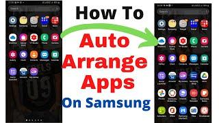 How To Auto Arrange Apps On SamsungHow to Use Clean Up Pages in SamsungHow To Rearrange Apps