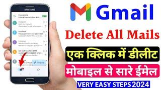 how to delete all mails in gmail once  how to delete gmail messages all at once click  Gmail Email