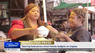 Soaring food prices in Nigeria strain family budgets on staples