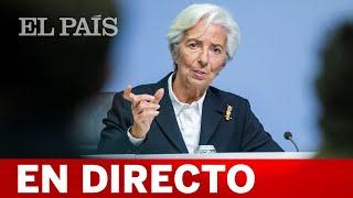 DIRECTO #CORONAVIRUS  LAGARDE comparece tras el Consejo de Gobierno del BCE