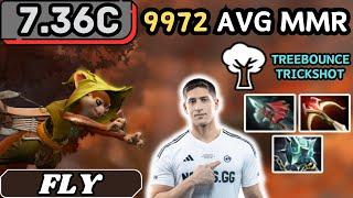 7.36c - Fly HOODWINK Hard Support Gameplay - Dota 2 Full Match Gameplay